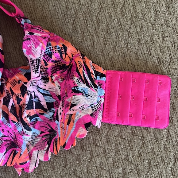 No Boundaries Women’s T-Shirt Bra  Size 40DD with Adjustable Straps, Jungle Pink - Picture 11 of 14